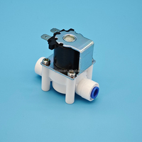 Vanne solénoïde hydraulique de qualité alimentaire, vanne solénoïde pour eau, vanne solénoïde 12V pour système de purification d'eau RO, système d'eau potable