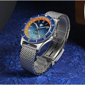ซานมาร์ติน เมน GMT นาฬิกา 41 มม.นาฬิกาข้อมืออัตโนมัติ DIVER 20ATM Luminous Sapphire NH34 Ceramic Bezel Radien Dial - Product Image 4
