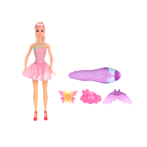 Poupée sirène pour fille, de 11 pouces, mini-poupée personnalisée, à la mode, OEM, avec accessoires, - Product Image 1