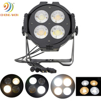 Lampu Par COB 4 mata putih hangat + putih