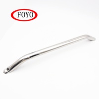 FOYO Poignée de maintien en acier inoxydable et aluminium de qualité marine pour escaliers de bateau, murs, ponts - État neuf