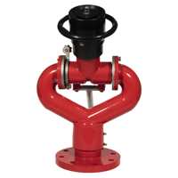 Equipo Contra Incendios XF, Cañón de Agua para Camión de Bomberos, Monitor de Agua Contra Incendios, Acero Inoxidable, Duradero, Flexible, Control Eléctrico, Radio de Alcance de 55-65 m