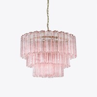Lustre en verre de Murano, lampes soufflées à la main, luminaires suspendus de luxe pour la maison