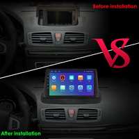 Radio Stereo GPS Mobil 9 Inch untuk Renault Logan 3 Megane 3 2008~2014 Dengan BT USB Mirrorlink Android Auto Carplay