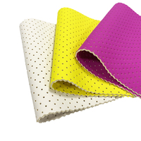 Tissu néoprène respirant 4mm 6mm SBR SCR CR ouverture feuille de caoutchouc enduit de nylon mince perforé pour le divertissement sportif