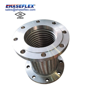 Raccord flexible en acier inoxydable homologué FM DN40-DN600 pour l'<span class=keywords><strong>amortissement</strong></span> des vibrations et la réduction du bruit sur les grands <span class=keywords><strong>d</strong></span>écalages - Product Image 4