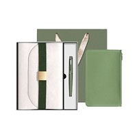 Coffret Cadeau de Carnets de Bureau A5 en Papier DuPont, Écologique, avec Pochette de Rangement, Recharges Remplaçables, Reliure Piquée à Cheval, Élastique
