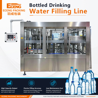 Usine d'embouteillage d'eau PET 12000 BPH pour usine d'eau potable, production continue stable, machine d'embouteillage d'eau, Chine