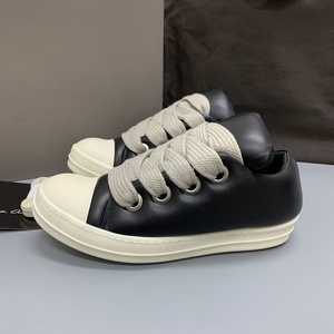<strong>2026</strong> New Trending Customized LOGO Genuine Leather Lace-up Platform Anti-Slippery Flat Sneaker Classic Low Top Walking <strong>Shoes</strong> - Product Image 2