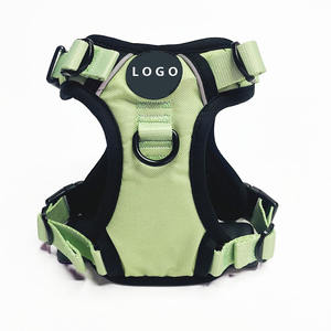 ไม่มีสายจูงสุนัขแบบดึงสะท้อนแสงผ้าออกซ์ฟอร์ด,ไม่มีโช๊คสายรัดลูกสุนัขพร้อมบุนวมนุ่ม - Product Image 5