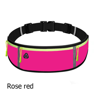 Sac de taille élégant pour sports de plein air <span class=keywords><strong>Ceinture</strong></span> de course personnalisée <span class=keywords><strong>avec</strong></span> bande réfléchissante et support pour téléphone - Product Image 4