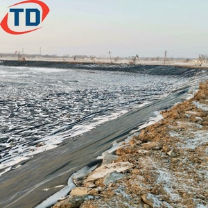 ราคาแผ่นพลาสติก HDPE สำหรับบุผนังกั้นน้ำ หนา 1 มม. 1.5 มม. 2 มม. สำหรับบ่อเก็บน้ำ <span class=keywords><strong>500</strong></span> ไมครอน สำหรับบ่อเลี้ยงปลาและบ่อเก็บน้ำเสีย - Product Image 6