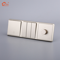 Interrupteurs muraux de haute qualité standard britannique 13/15/16A puissance 1/2/3/4 gang avec interrupteurs poussoirs port usb pour prises électriques britanniques
