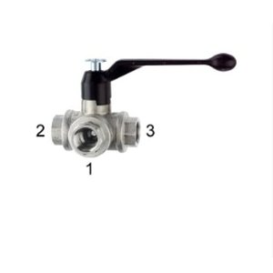 Válvula de bola Riegle 382.01 R de alta presión, serie ligera para líquidos y medios lubricantes - Product Image 2