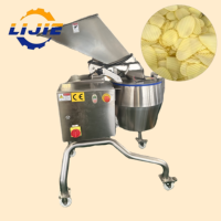 Hoge snelheid Lijie groentesnijmachine voor de verwerking van aardappel-, cassave- en yamchips, 380V, 1000kg/u capaciteit, meskern.