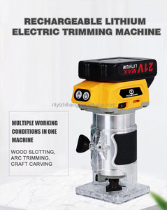 Machine à dégauchir le bois 800W 21V à batterie lithium, vente directe usine, outil de travail du bois - Product Image 1