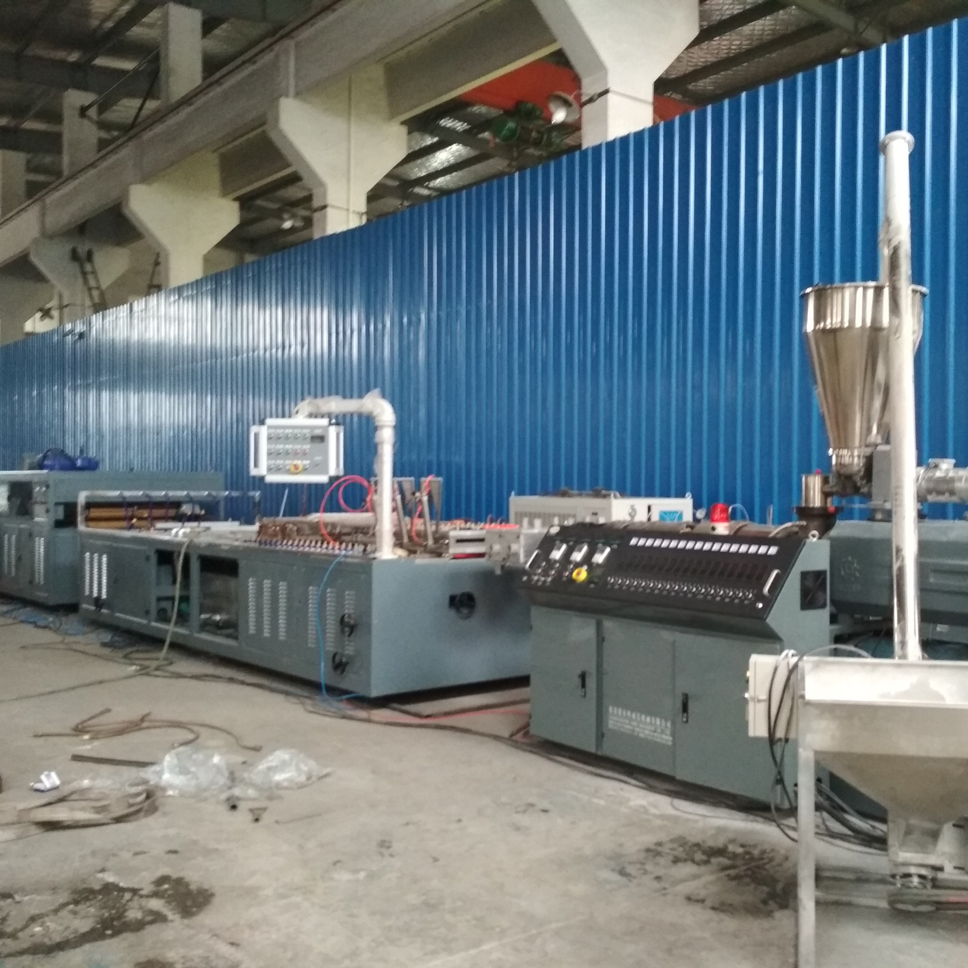 ПВХ wpc профиль дверной платы Экструзионная линия