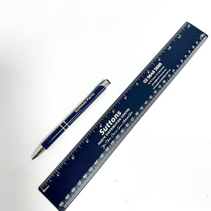 Customizable Plastic Ruler 30Cm Silk Screen Printing For Promotion - Product Image 2