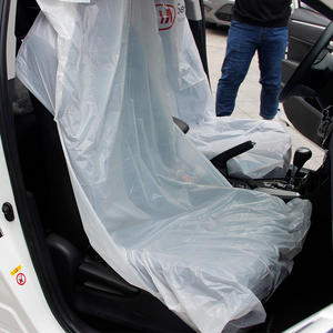 <span class=keywords><strong>Coprisedili</strong></span> trasparenti monouso in plastica PE universale per la protezione dei sedili - Product Image 4