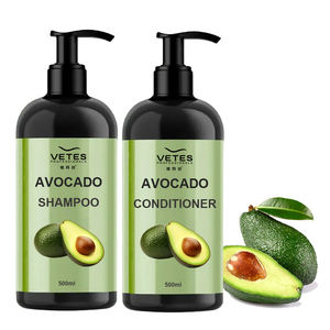 Kit de Champú y Acondicionador de Aguacate Orgánico Personalizado OEM, Hidratante, Nutritivo y Reparador para Cabello Dañado - Product Image 6