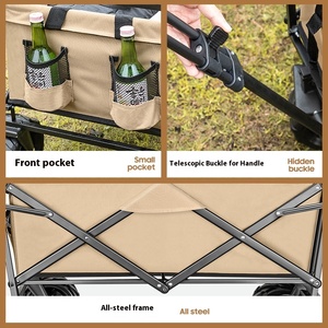 Remorque pliable extérieure de voiture de camp pour le <span class=keywords><strong>camping</strong></span> et les pique-niques de voiture avec des cavaliers de la capacité 5L - Product Image 4