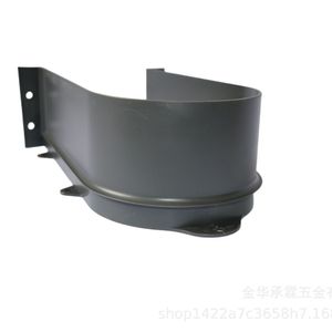 Rainure de drainage en forme de U, 36 pouces, en acier, épaisseur 1,0 mm, accessoire de salle de bain, déflecteur de tiroir, design minimaliste, installation facile - Product Image 4