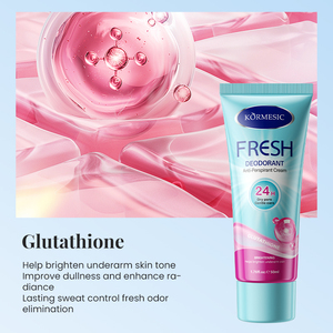 KORMESIC 50ml Crème <span class=keywords><strong>Anti</strong></span>-Transpirante Fraîche au Glutathion pour Femme, Déodorant en Gros, Parfum pour Aisselles, Fabricant - Product Image 3