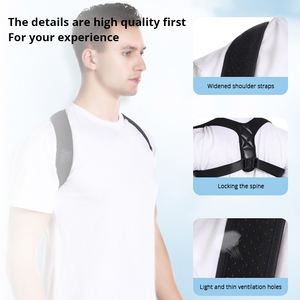 <span class=keywords><strong>Correcteur</strong></span> <span class=keywords><strong>de</strong></span> <span class=keywords><strong>Posture</strong></span> pour enfants, pour hommes et femmes, siège, ceinture ajustable et respirante - Product Image 4