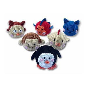 Linda y divertida mascota ganchillo juguete amor corazón bebé - Product Image 6