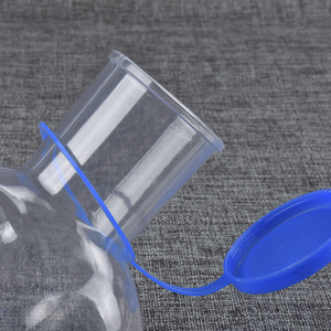 Pot urinaire transparent <span class=keywords><strong>pour</strong></span> hommes avec couvercle et échelle graduée, bouteille en plastique <span class=keywords><strong>pour</strong></span> usage nocturne, usage mains libres, embout urétral conique - Product Image 1