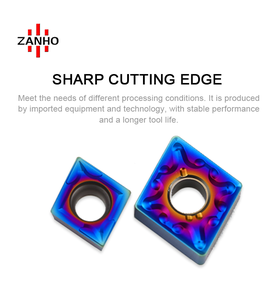Zanho chèn cacbua Chất lượng cao với lớp phủ Nano màu xanh cho vật liệu cứng thép applciatioin cnmg12 wnmg08 dnmg15 tnmg16 - Product Image 6