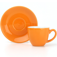 Ensemble de tasses en céramique et soucoupe, verres glacés, livraison directe, style nordique, idée cadeau