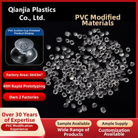 Granulés de PVC souple modifiés par extrusion, qualité usine 30 ans, résistants à la température, composé pour disques d'aspiration, câbles et applications automobiles