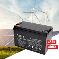 Kedatangan Baru Baterai Lithium LiFePO4 12V 12.8V 100Ah Penyimpanan Energi Surya RV Marine Baterai LPF