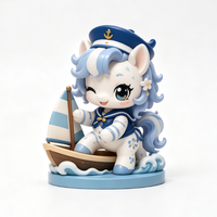 Figurine de collection personnalisable en PVC Sky Sailor Horse, boîte mystère 9 cm, jouet promotionnel, cadeau, collection d'objets d'art