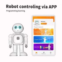 Robot grimpeur intelligent R8 version anglaise, jouet d'accompagnement pour enfants, équipement de service interactif pour la danse