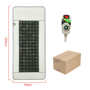 Produk perawatan kesehatan, terapi termal sinar inframerah jauh 96 buah batu giok untuk fungsi pemanas pijat tubuh dan tangan - Product Image 5