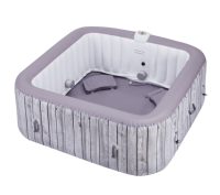 Spa gonflable professionnel Drop Stitch pour 4-6 personnes, portable, avec jets de massage, 550L, pour la récupération, pour jardin extérieur