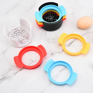 Tranche-œufs 3-en-1 en acier inoxydable durable et écologique, coupe-œufs multifonctionnel pour œufs durs, outil de cuisine en métal essentiel - Product Image 4