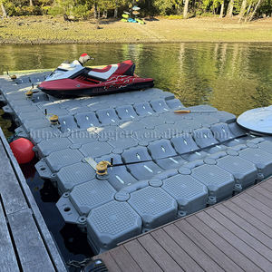 Trung Quốc Sản Xuất HDPE Nhựa Nổi Khô Dock Máy Bay Phản Lực Nổi Dock Cubes Máy Bay Phản Lực Thuyền <span class=keywords><strong>Pontoon</strong></span> Cubes Cho Jetski Hoặc Lái Xe Trên Dock - Product Image 6