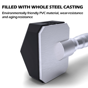 2.5-50kg cao su tráng hình lục giác quả tạ đặt với lõi sắt có thể điều chỉnh nhà phòng tập thể dục sức mạnh đào tạo HEX quả tạ - Product Image 3