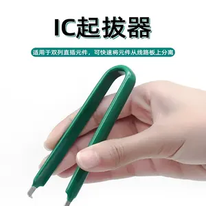 Extractor de circuitos integrados antiestático, extractor de circuitos integrados aislado en forma de U, herramienta de soldadura de montaje superficial, desmontaje de chips y - Product Image 2