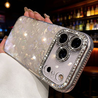 Coque de téléphone portable de luxe scintillante et antichoc pour Apple iPhone (tous modèles 18 Pro Max, 17, 16) et Samsung Galaxy S26, S25 – Vente en gros, Nouveauté