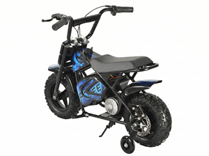 Mini <span class=keywords><strong>moto</strong></span> électrique tout-terrain <span class=keywords><strong>pas</strong></span> chère pour débutants, moteur à balais 250W, batterie 24V 8Ah, roues en alliage, freins à disque - Product Image 2