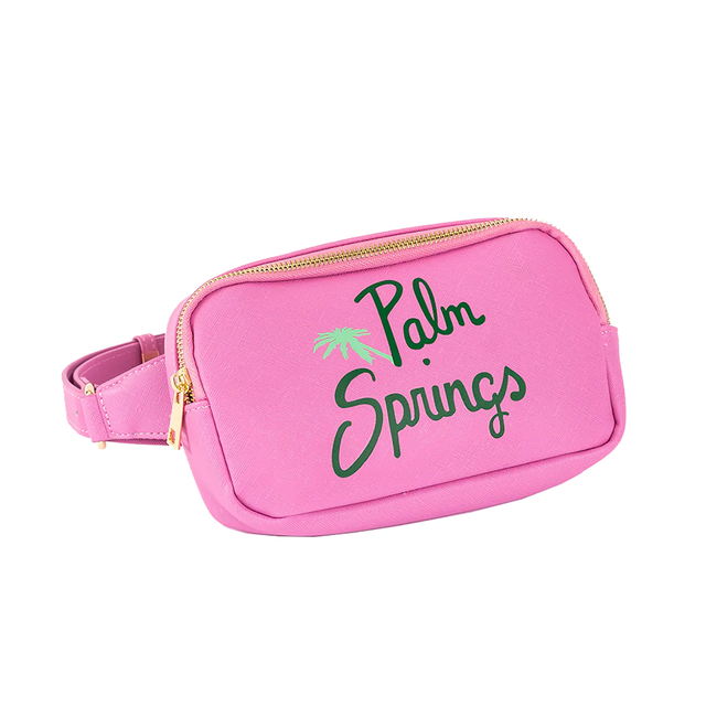 Custom Vegan Leather PU Designer Women Hip Belt Pouch Waterproof Zipper Closure Fashion Casual Fanny Pack for Women Girls