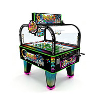Table de baby-foot commerciale d'intérieur, machine de tir d'arcade à monnayeur, jeu de football 2 joueurs, CE USA EU, acier inoxydable