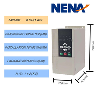 Convertisseur de fréquence vectoriel en boucle ouverte du fabricant onduleur/chargeur ca 500-5.5KW avec sorties multiples à fréquence variable 220V