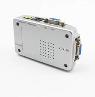 Adaptateur convertisseur de signal VGA vers TV AV RCA NTSC PAL, boîte de commutation vidéo composite pour ordinateur portable PC
