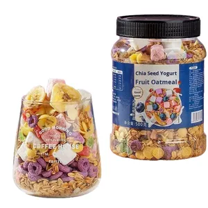Nutriente sostitutivo del pasto completo istantaneo a basso contenuto di grassi 500g di cereali per la colazione al forno per adulti pronti da mangiare - Product Image 1