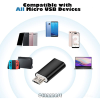 Adaptateur USB C 3.1 OTG convertisseur type c femelle vers Micro usb 3.0 mâle